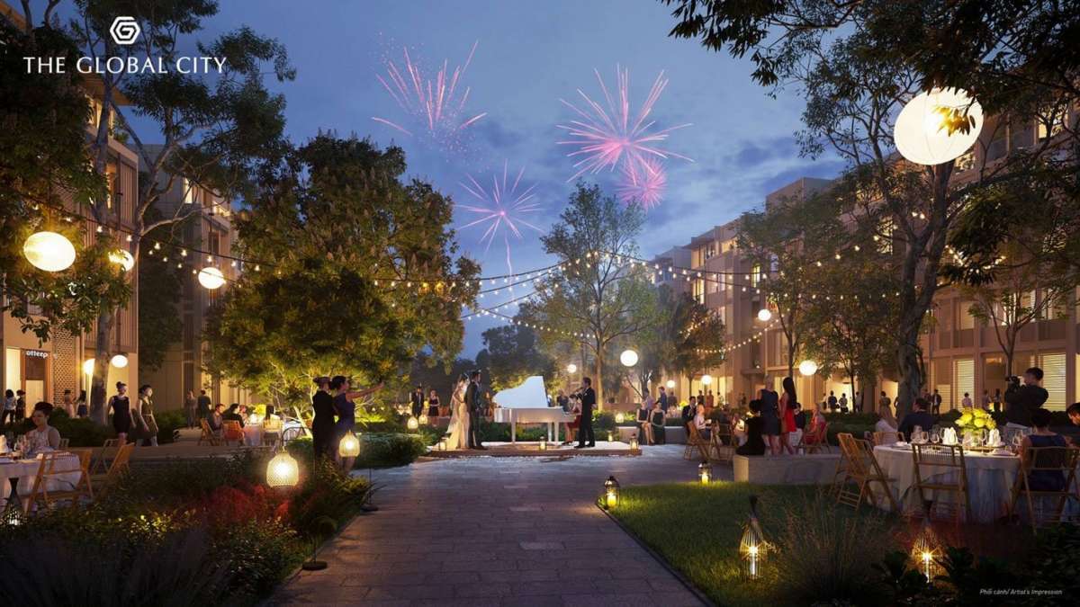 nhà phố soho the global city