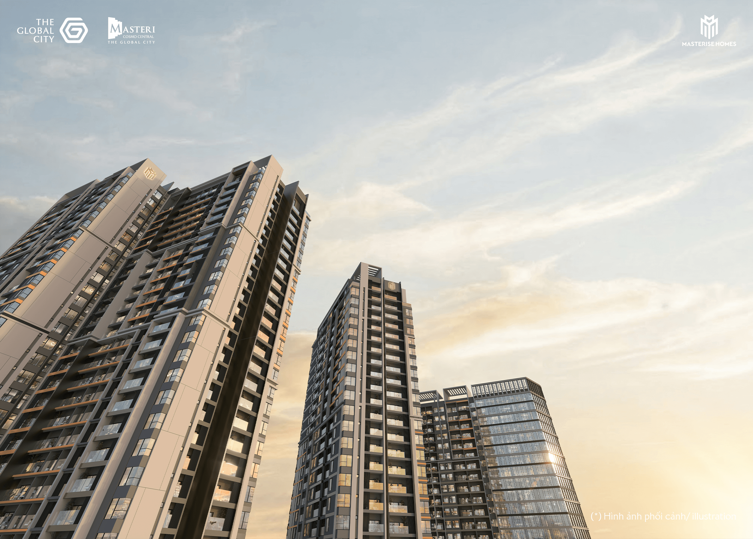 Thiết kế của Masteri Cosmo Central mang đậm tinh thần nhiệt đới hiện đại, tôn trọng ánh sáng và nuôi dưỡng cảm xúc